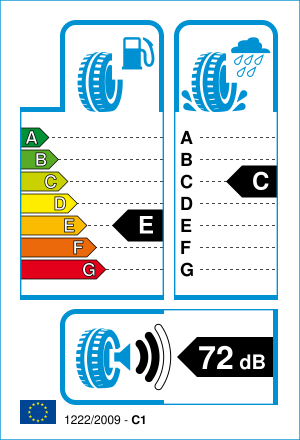 EU-Reifenlabel für TRAZANO Z107 215/55 R18 99V